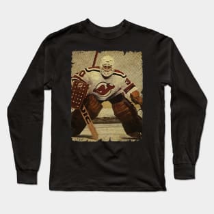 Alain Chevrier - New Jersey Devils, 1986 Long Sleeve T-Shirt